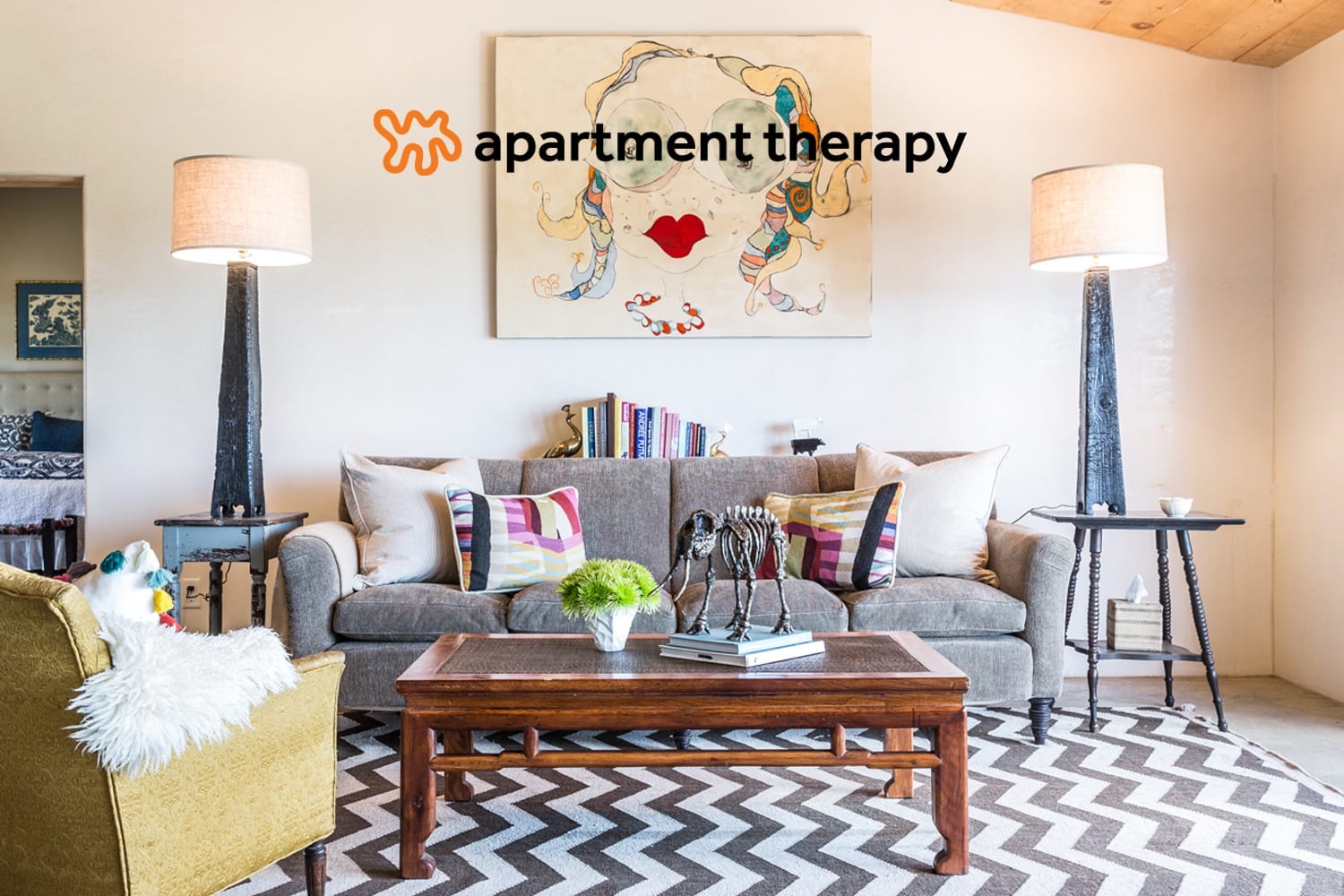 French & French Interiors Santa Fe home featured on Apartment Therapy!
