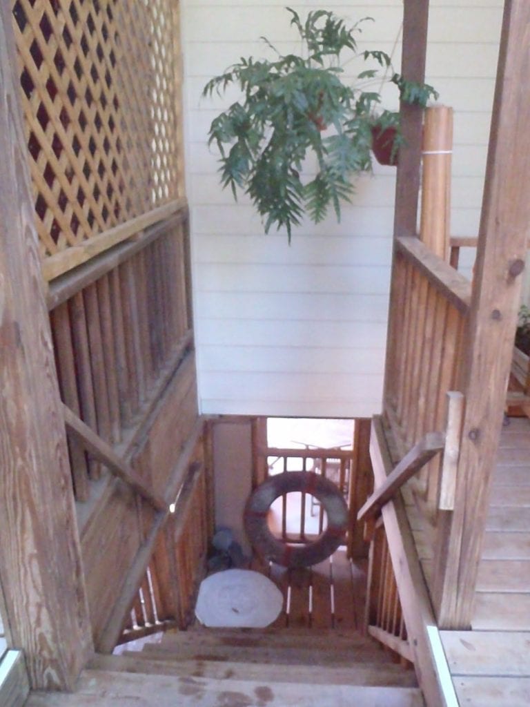 Beach Cottage Stairs