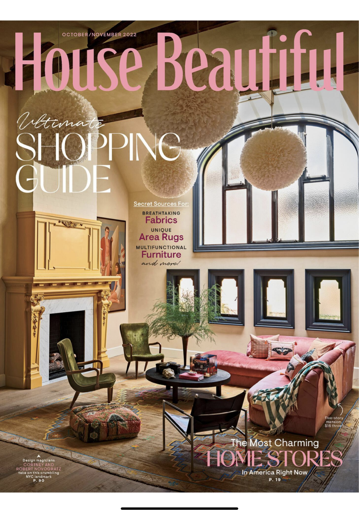 House Beautiful Magazine Oct 2022 Cover